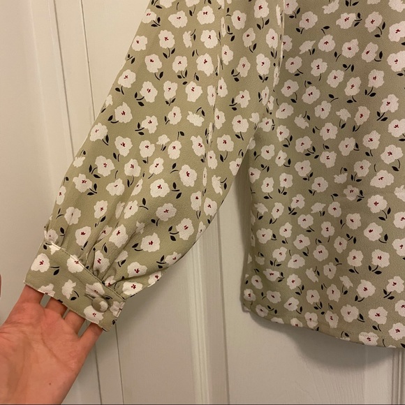 Vintage floral blouse - Picture 5 of 5